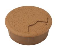 VASALAT D60mm Buche /1 Vas123 Pasaje de Cable 60 mm Haya SB-1, ø60 Buchen-Optik | 1 Stk