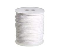 VASANA 1 rollo de 200 pies (61 m) de algodón orgánico mechas de velas naturales trenzadas mechas cuerda para hacer velas DIY