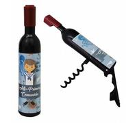 Vasara Lote 20 Sacacorchos Magnético 1ª Comunión Niño, Acero Inoxidable, Abridor de Botellas, Personalizado en Caja Kraft - Detalles Comuniones Originales Niños