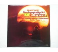 Vasary, Tamas - Vasary, Tamas Liszt Piano Concertos 1 & 2 LP Deutsch Grammophon 2538255 EX/EX 1970s