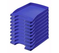 Vaschetta portacorrispondenza Leitz Plus Slim blu fiordaliso 52370035 (conf.10)