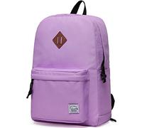VASCHY Mochila escolar, ligera repelente al agua mochila hombre mochila mochila mujer niños niño ocio para niña escuela secundaria adolescentes colegio asunto viaje, Orquídea, Taille unique, Mochila