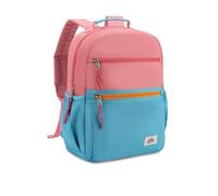 VASCHY Mochila Niña Niño, Mochila Preescolar 3-6 Años Mochila Escolar Lightweight Mochila Infantil Lisa Mochila Primaria Resistente al Agua Mochila Colegio, Azul Rosado-S-11L