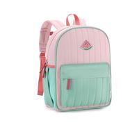 VASCHY Mochila Niña Niño, Mochila Preescolar 3-7 Años Mochila Escolar 7L Mochila Acolchado para Viaje Mochila Primaria Resistente al Agua Mochila Infantil Colegio, Rosa&Verde