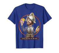 Vasco Núñez de Balboa, Explorador y Conquistador español Camiseta, Hombre, Azul Real, S
