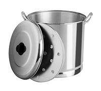 Vasconia 27.5 Qt vapor/olla tamal con tapa de aluminio