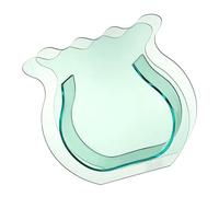 Vase de Pescado Jarrón Transparente Suave Acrílico Engrosado Simple Moderno Moderno de Pescado Pequeño para la Oficina Familiar Dormitorio Transparente Verde Múltiples Funciones:
