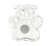 Vase Fridge Magnets - Mini Glass DIY Cute Decor Magnet Vases For Refrigerator Kitchen Office Classroom Locker Whiteboard Memo Board Tiny Cat Paw Fridge Magnets