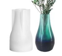 Vase Molds For Epoxy Resin - 3D DIY Silicone Casting Mold | Small And Tall Vase Flower Molds For Resin, Dried Flower Arrangements, And Home Display Decor | Lightweight 109g