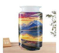 Vase Puzzle, Puzzle Flower Pot, 3D Building Model Kit, Creative Craft for Women, Relaxing Challenging Activity, Home Decor, Mother's Day, Birthday Present, Art Hobby Adults