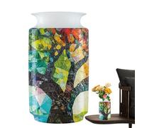 Vase Puzzle, Puzzle Flower Pot, 4.53x8.07 Inches Building Model Kit with 3D Wooden Pieces, Challenging Brain Activity for Relaxing Home, Mother's Day Birthday, Craft Lovers, Adults