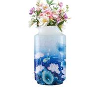 Vase Puzzle, Puzzle Flower Pot, Building Model Kit for Craft Lovers, Relaxing and Challenging Activity for Home Decor, Mother's Day, and Birthday, 11.5x20.5cm/4.53x8.07 Inches