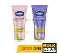Vaseline Gluta-HYA Sérum Corporal Dewy Radiance. Con Ácido Hialuronico y Niacinamida activa. Tecnología GlutaGlow. Antioxidante. Hidratación y Luminosidad de la piel. Rápida absorción, 200ml