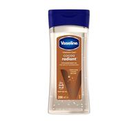 Vaseline Intensive Care Cocoa Radiant para una piel radiante, aceite gel corporal con manteca de cacao pura + aceites regeneradores, (1 x 200ml)