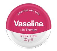 Vaseline Labial Rosy con color lata para la hidratación de los labios 20 G