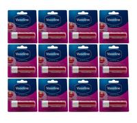 Vaseline Labios Rosados Bálsamo Labial 12 X 4,8g para Labio Seco