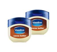Vaseline Lip Therapy 7G Cocoa Butter, bálsamo labial nutritivo para una hidratación óptima, 2x7g (Cocoa Butter (Pack de 2))