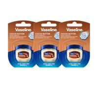 Vaseline Lip Therapy 7G Cocoa Butter, bálsamo labial nutritivo para una hidratación óptima, 3x7g (Cocoa Butter (Pack de 3))