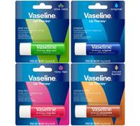 Vaseline Lip Therapy - Bαlsamo labial hidratante (4 unidades, con vitamina E, 0.16 oz)