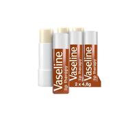 Vaseline Lip Therapy Cocoa Mantequilla | Bálsamo labial tintado, barra de labios con cacao y manteca de karité (Cocoa 2 x 4_8 g)