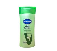 Vaseline - Loción corporal intensiva para el cuidado intensivo de aloe soothe para suavizar la piel seca y agrietada, 200 ml
