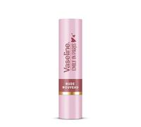 Vaseline LP Bálsamo Labial con Color | Emily Nude Nouveau | 3g | Hidratación 24H con 9% Vaselina | Tono Natural Nude