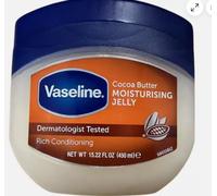 Vaseline Manteca de Cacao Rico Acondicionador Hidratante Jalea, 450ml/432ml