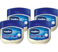 Vaseline Original Protector para la piel, para el cuidado de la piel agrietada, seca o con eczema 4 x 100 ml