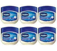 Vaseline Protección original de la piel, cuidado de la piel para pieles agrietadas, secas y eccemas, 6 x 250 ml