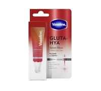 Vaseline Sérum Labial Gluta-Hya Cherry Crush 10ml. Con ácido hialurónico, tripéptido, tecnología Glutaglow y SPF15. Color, volumen y protección. Hidratación al instante y acabado gloss no pegajoso.
