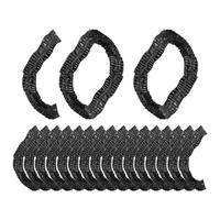 Vasino portátil | Vasino de viaje para bebé | Inodoro plegable con cierre elástico | 100 bolsas en resistencia e higiénicas para el entrenamiento Vasino sin limpieza, ideal para casa y viajes, Negro