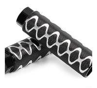 Vasiumic 4 piquetas de aleación de aluminio antideslizantes para bicicleta, pedales traseros para pista de carretera de montaña, componentes de ciclismo con tornillos de 10 mm, rojo (negro)