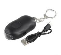 Vasiumic Alarma de seguridad personal de 140 dB, llavero fuerte Screamer para mujeres y niñas, herramienta anti- herramienta con luz LED, alarma de pánico para correr, senderismo, camping, viajes