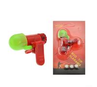 Vasiumic Alarma LED de mordida para caña de pescar con luz intermitente roja y verde y señal de sonido, compatible con pesca nocturna en el muelle de hielo marino, paquete de 3 bates (tipo abatible)