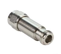 Vasiumic Atenuador coaxial conector macho a hembra para equipos de prueba de generación de señal, conector macho a hembra, atenuador de baja potencia, reductor de fuerza de señal (6 dB)