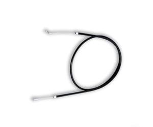Vasiumic Cable de control del acelerador FS90 FS110 sustituye a 4180 180 1150, alambre de acero de 19.1 pulgadas con funda protectora de 10.6 pulgadas, piezas de desbrozadora, negro y plateado