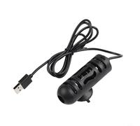 Vasiumic Calentador de acuario USB de 10 W, termostato automático, temperatura constante de 26 °C, calefacción de cuarzo de 2.5 L, cuenco de tortuga, negro (USB con funda)