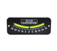 Vasiumic Clinómetro de vela marina, inclinómetro portátil ABS para barcos, yates y veleros con pantalla de alta resolución, múltiples rangos de medición ± 0,3 mm - ± 1 mm (25 grados)