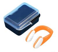 Vasiumic Clip de nariz de silicona para protección, nariz de buceo reutilizable para deportes acuáticos, clip de nariz suave antideslizante compatible con adultos y niños (blanco)