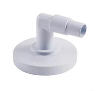 Vasiumic Codo de vacío de skimmer de piscina para Hayward SP1090/SP1091/SP1092, conector de manguera de skimmer de PVC de 90 grados, repuesto gris de limpieza de piscina