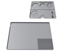 Vasiumic Correa de lavadora compatible con 5epj1225 correa de transmisión de goma duradera Fijación ruidosa o no vasos, repuesto de instalación negra (gris)