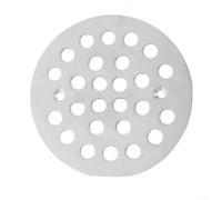 Vasiumic Cubierta de drenaje cuadrada atornillada de 4 a 14 pulgadas, acero inoxidable 304, 1.8 mm de grosor, resistente a la corrosión, rejilla de ducha con agujeros de drenaje rápido de 10 mm para