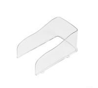 Vasiumic Cubierta transparente del timbre de la PC, protector de la lluvia del timbre de la puerta del vídeo, en forma de U, impermeable, resistente al polvo, resistente al calor, capucha protectora