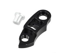Vasiumic Extensor de extensión para desviador trasero de bicicleta para montaña, adaptador de casete de aleación de aluminio con compatibilidad de cambio de marcha suave (color negro)