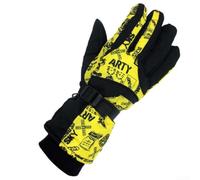 Vasiumic Guantes de esquí para hombre, guantes de nieve de invierno con pantalla táctil, forro polar, impermeables, senderismo, ciclismo (D)