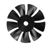 Vasiumic Hoja del ventilador del compresor 550W 750W Motor, 115mm OD 13mm agujero del eje, repuesto de bomba de bajo ruido conectada directamente (B)