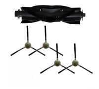 Vasiumic Kit de cepillo de rodillo y cepillos laterales para robot aspiradoras Lefant U180/M1/M2 Pro/M2 Plus/LS1/N3 y para OKP K8/K7 Robot Aspiradoras - Nailon + plástico, rodillo + 4