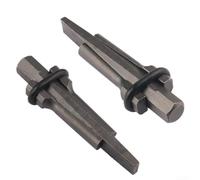 Vasiumic Kit de cuña divisora de roca de 16 mm y espaciador resistente con broca SDS de 16 x 160 mm, cinceles de separación de piedra de aleación de acero forjado para mármol, granito, hormigón (juego