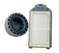 Vasiumic Kit de filtro de algodón de repuesto de 2 piezas para accesorios de aspiradora, componentes de limpieza reutilizables, colección de cabello, mantenimiento de limpieza de suelos