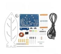 Vasiumic Kit de montaje de oscilación electromagnética de levitación magnética DIY con pantalla LED colorida y marco ajustable, proyecto STEM alimentado CC 5V
